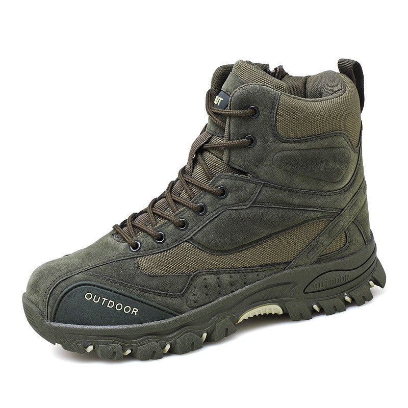 Patriot Pro Tactical Leather Combat Boots for Men