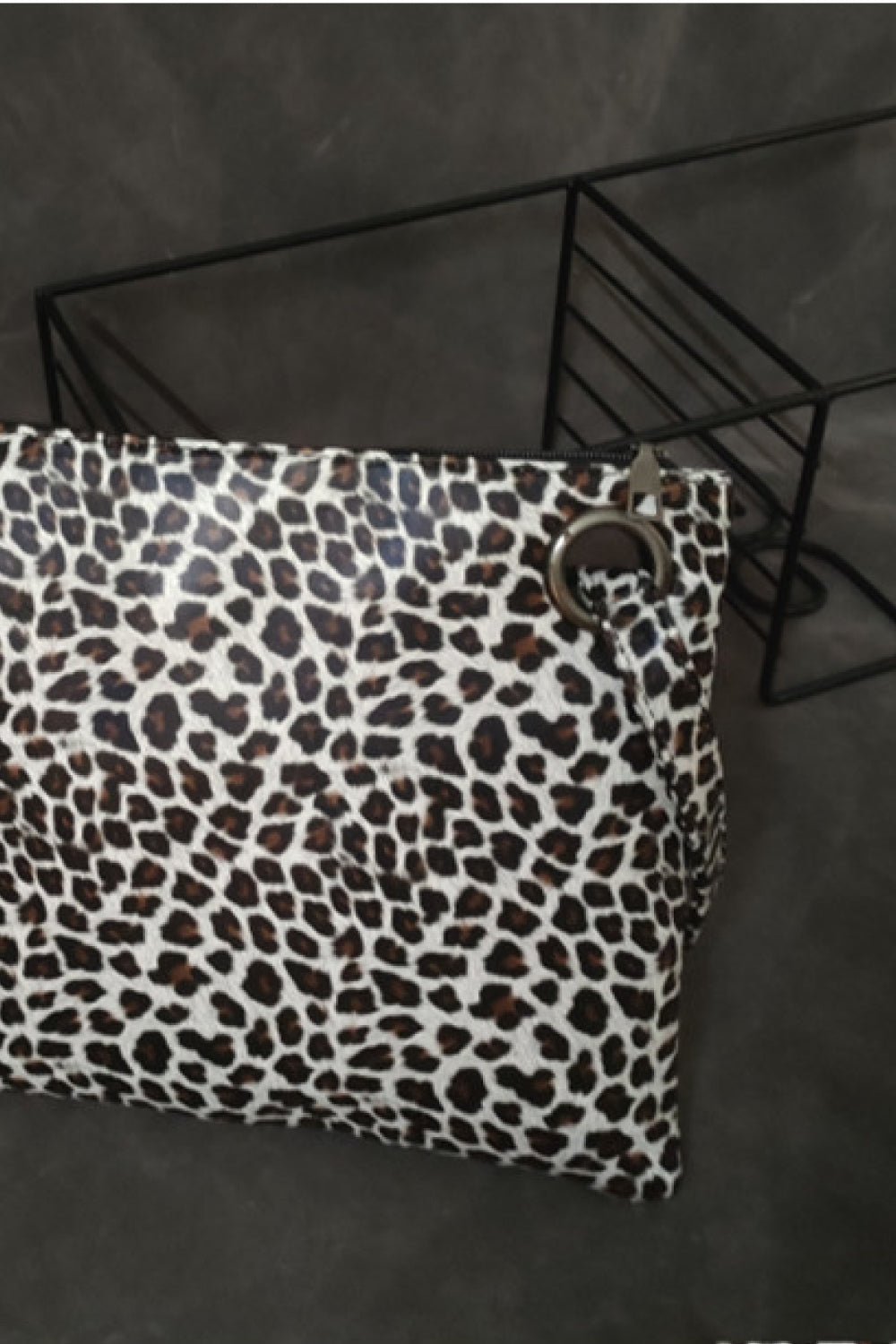 Leopard PU Leather Clutch - handbags by Trendsi | Available at Handbags Specialist Headquarter