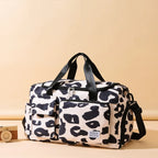 Oxford Cloth Animal Print Travel Bag - travel-bag by Trendsi | Available at Handbags Specialist Headquarter