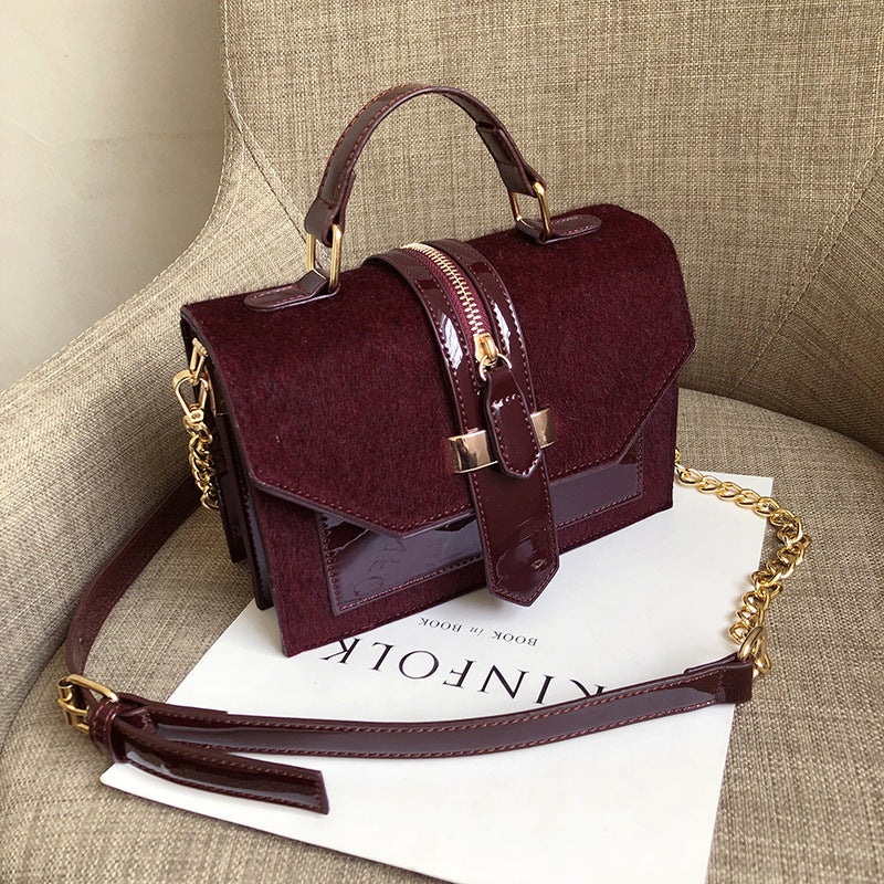 Leopard Print Korean Style Shoulder Crossbody Bag