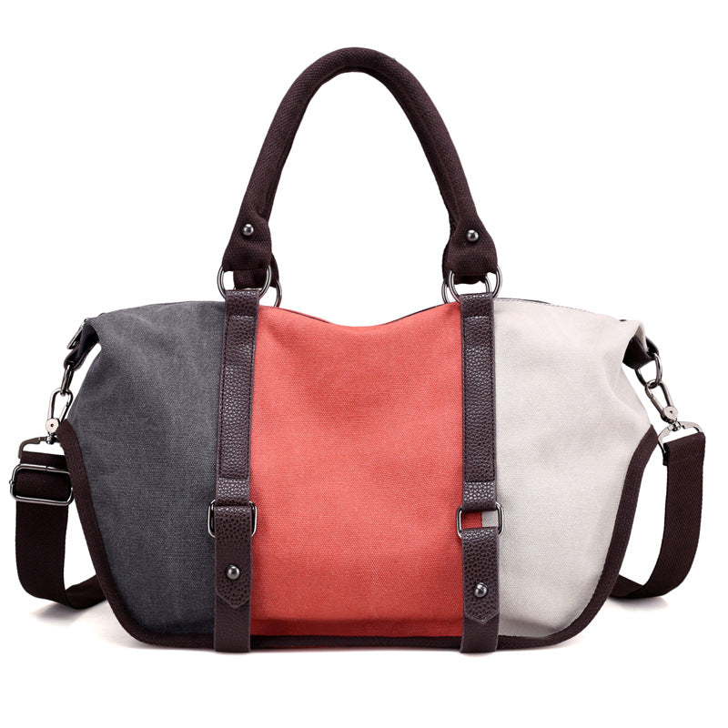UrbanChic Canvas Carryall Handbag