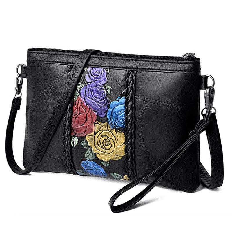 Floral Printed Hand Clutch Purse