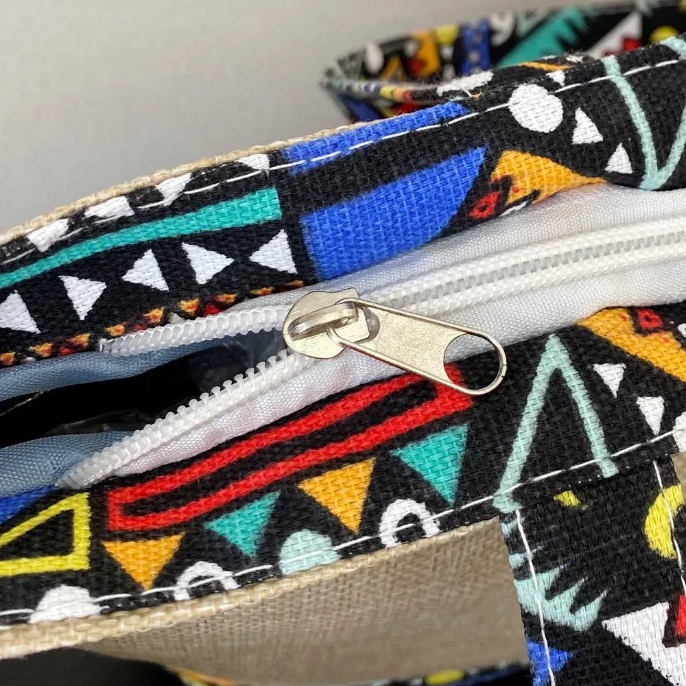 Geometric Medium Tote Bag - Tote Bag by Trendsi | Available at Handbags Specialist Headquarter