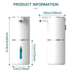 Automatic Soap Dispenser Touchless Foaming Soap Dispenser 380ml USB Rechargeable Electric 4 Level Adjustable Foam Soap Dispenser -  by Big Saves Store | Available at Handbags Specialist Headquarter