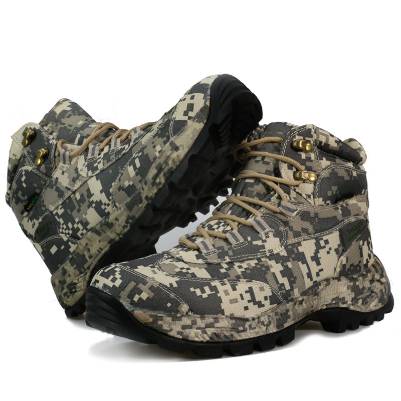 StealthTread Camouflage Outdoor Combat Boots