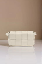 Zenana Vegan Leather Woven Crossbody Bag - Crossbody Bag by Trendsi | Available at Handbags Specialist Headquarter