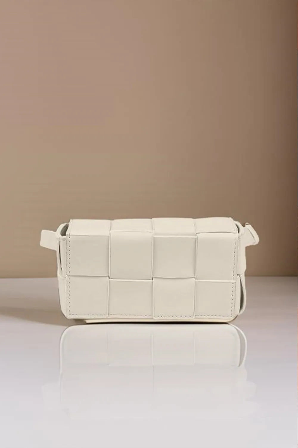 Zenana Vegan Leather Woven Crossbody Bag - Crossbody Bag by Trendsi | Available at Handbags Specialist Headquarter