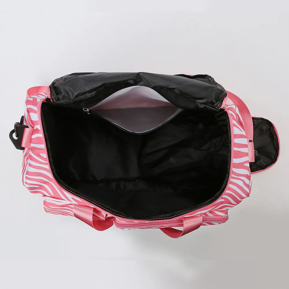 Oxford Cloth Animal Print Travel Bag - travel-bag by Trendsi | Available at Handbags Specialist Headquarter