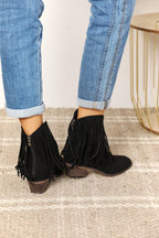 Legend Women's Fringe Cowboy Western Ankle Boots - Women Sandals by Trendsi | Available at Handbags Specialist Headquarter