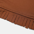 Cowgirl Chic Fringe Off-Shoulder Tassel Top – Women’s