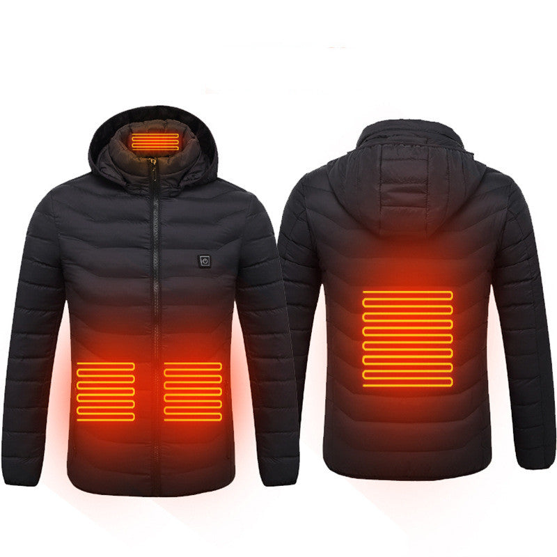 FrostGuard USB Heated Vest - Men's Thermal Zip-Up
