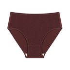 LuxeJacquard Women's Solid Colour Comfort Panties