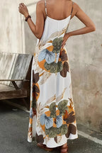 Printed Spaghetti Strap Maxi Dress - Maxi Dress by Trendsi | Available at Handbags Specialist Headquarter