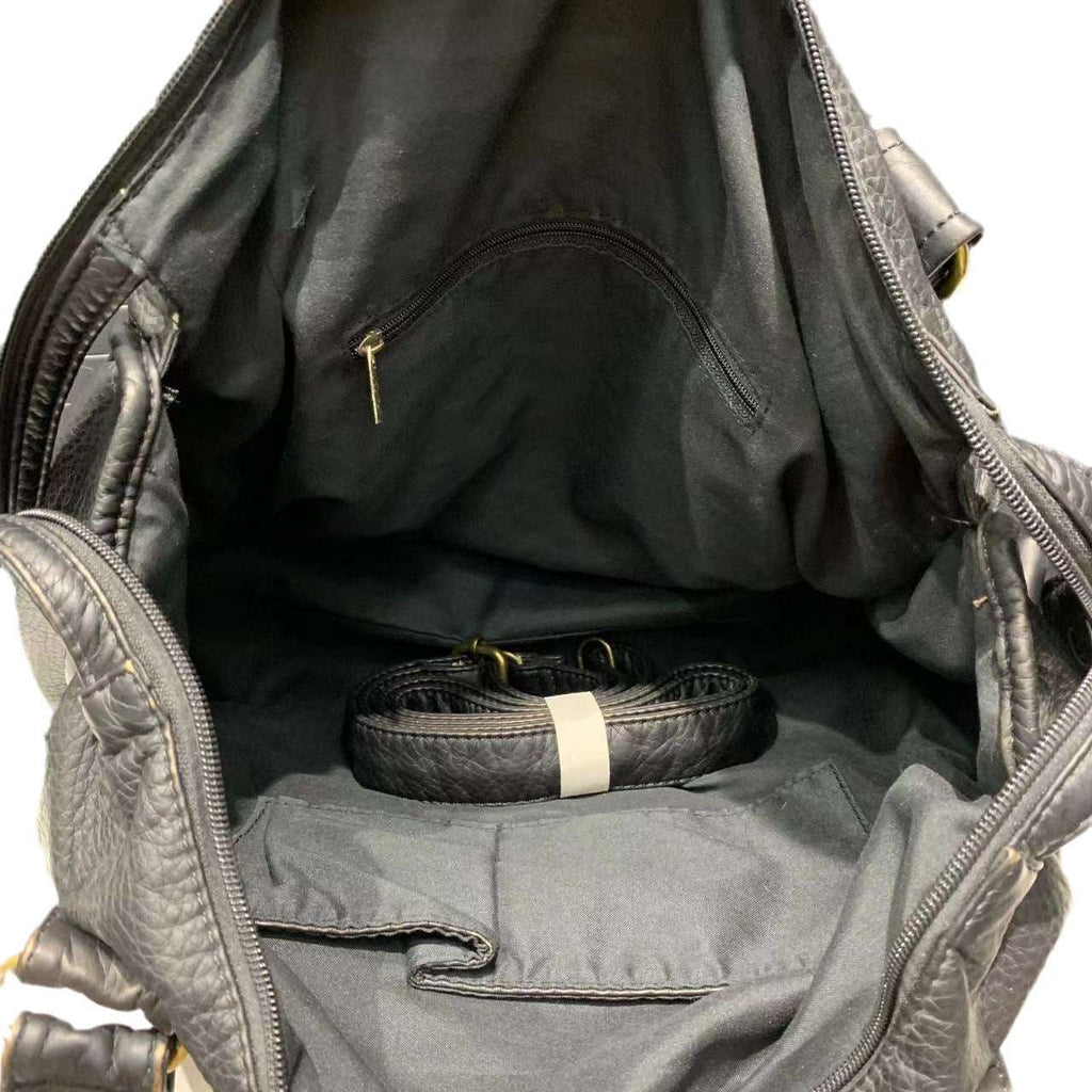 Women's Soft Leather Vintage Tote Bag Shoulder Messenger Bag - Shoulder Bag by Trendsi | Available at Handbags Specialist Headquarter