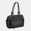 David Jones Zipper PU Leather Handbag - Tote Bag by Trendsi | Available at Handbags Specialist Headquarter