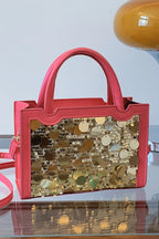 PU Leather Sequin Handbag - handbags by Trendsi | Available at Handbags Specialist Headquarter