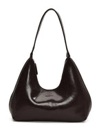 PU Leather Moon Shape Shoulder Bag - Tote Bag by Trendsi | Available at Handbags Specialist Headquarter