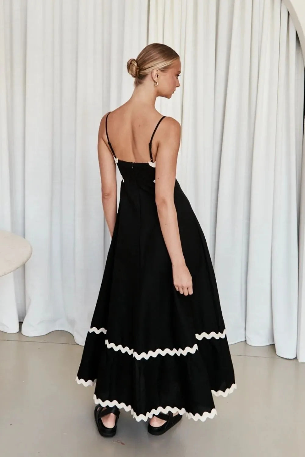 Spaghetti Strap Maxi Dress - Maxi Dress by Trendsi | Available at Handbags Specialist Headquarter