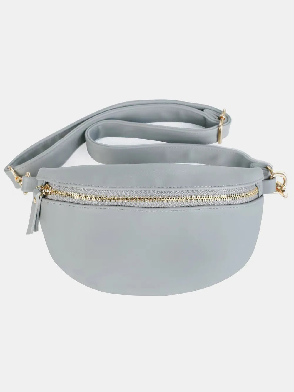 PU Leather Adjustable Strap Crossbody Bag - Crossbody Bag by Trendsi | Available at Handbags Specialist Headquarter