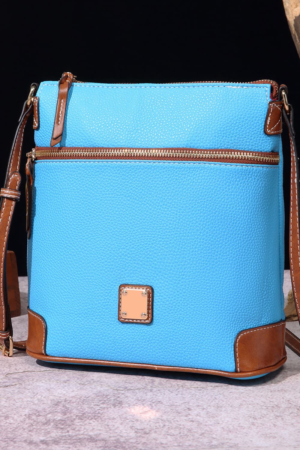 PU Leather Crossbody Bag - handbags by Trendsi | Available at Handbags Specialist Headquarter