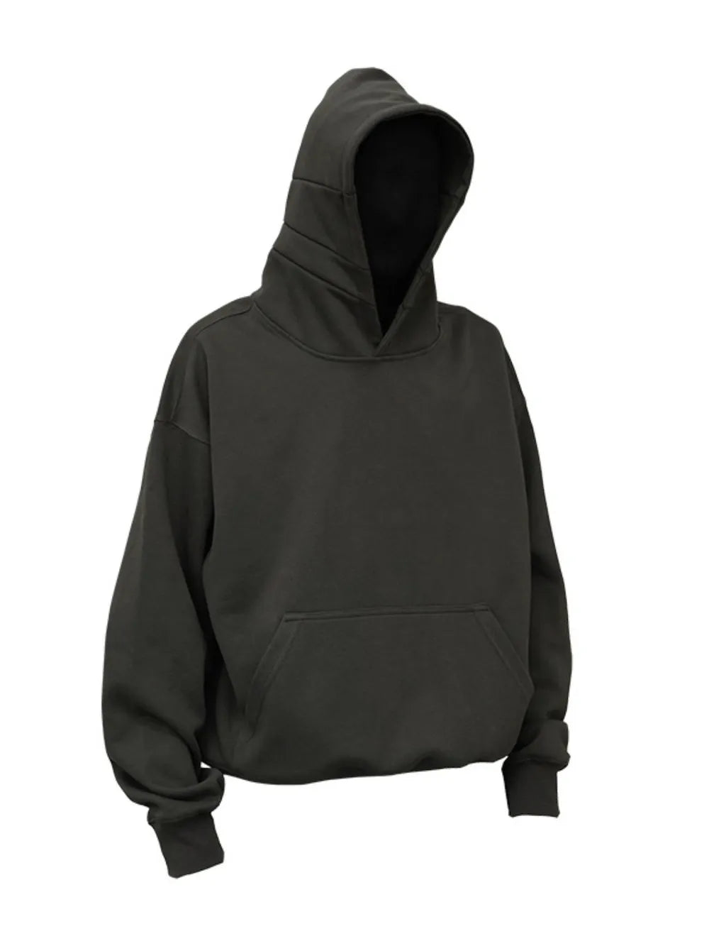 Men's Drop Shoulder Long Sleeve Hoodie with Pocket - Men's Sweatshirts by Trendsi | Available at Handbags Specialist Headquarter