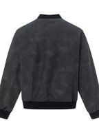 Men's Zip Up Letter Graphic Bomber Jacket - Men's jackets by Trendsi | Available at Handbags Specialist Headquarter