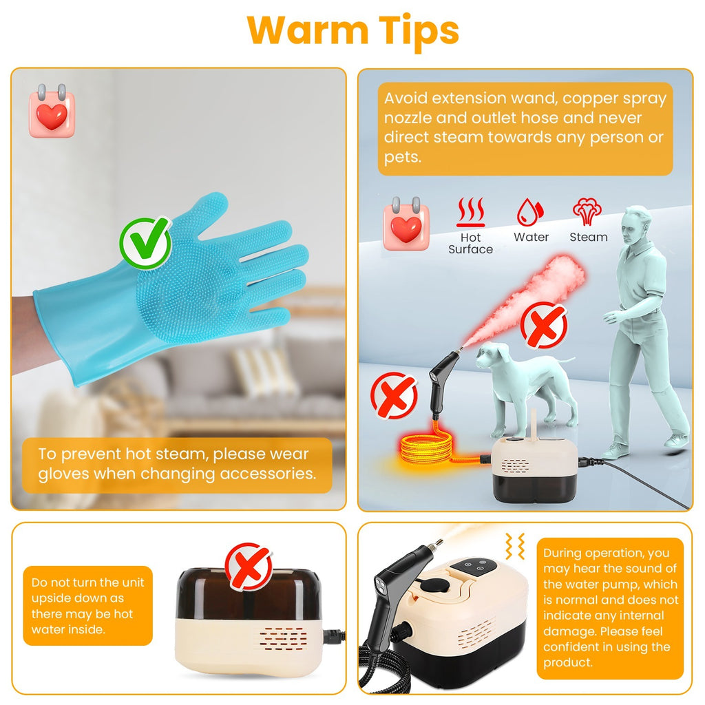 JetClean Pro: 1500W Handheld Cleaner with 8 Tools - appliances by Trendsi | Available at Handbags Specialist Headquarter