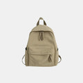 Zip Cotton Backpack Bag - Handbags by Trendsi | Available at Handbags Specialist Headquarter