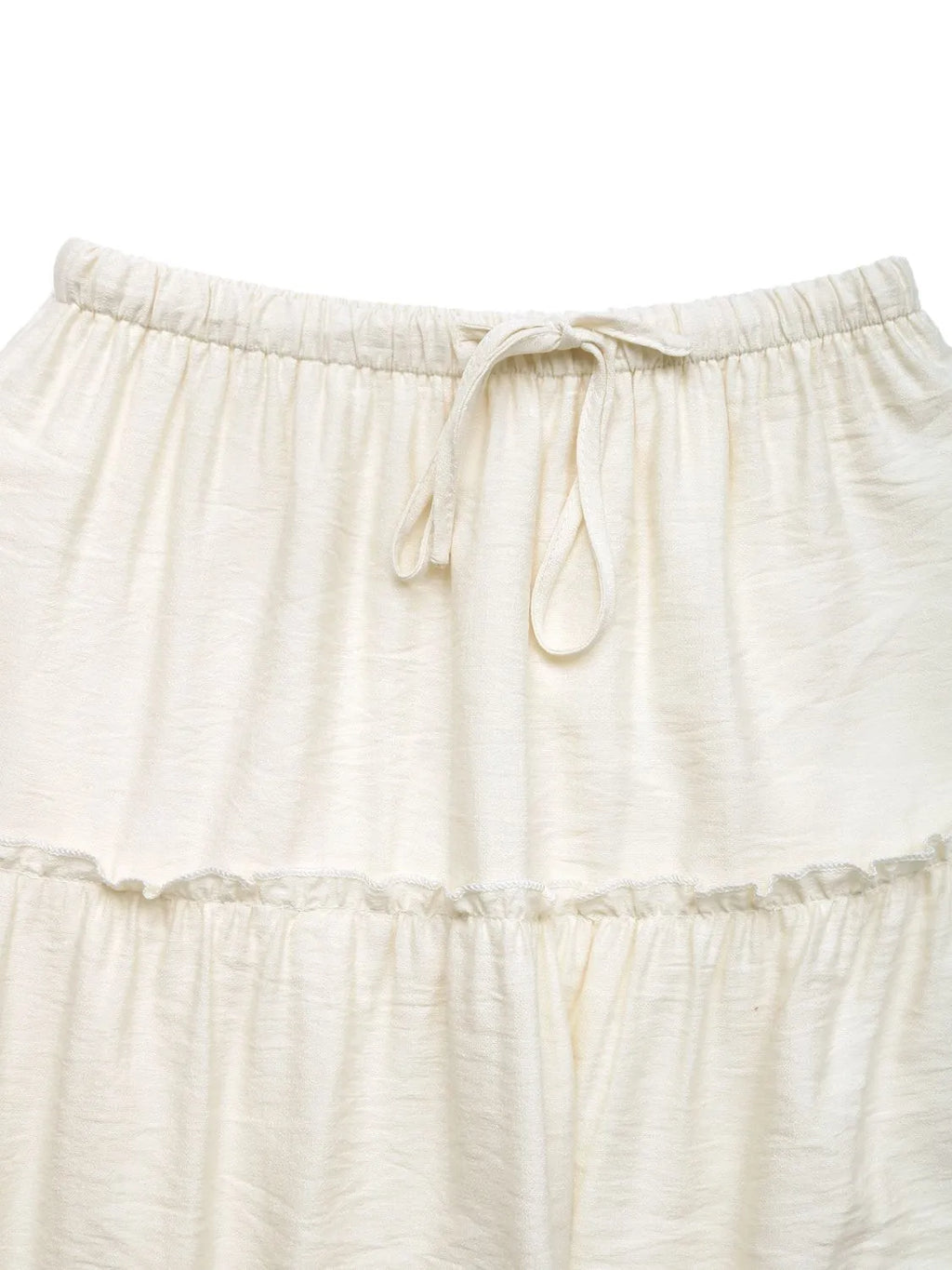 Drawstring Frill Tiered Skirt - Skirts by Trendsi | Available at Handbags Specialist Headquarter