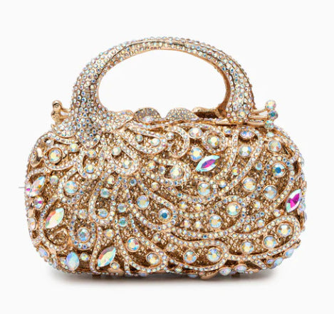 Diamond Rhinestone Evening Clutch Bag