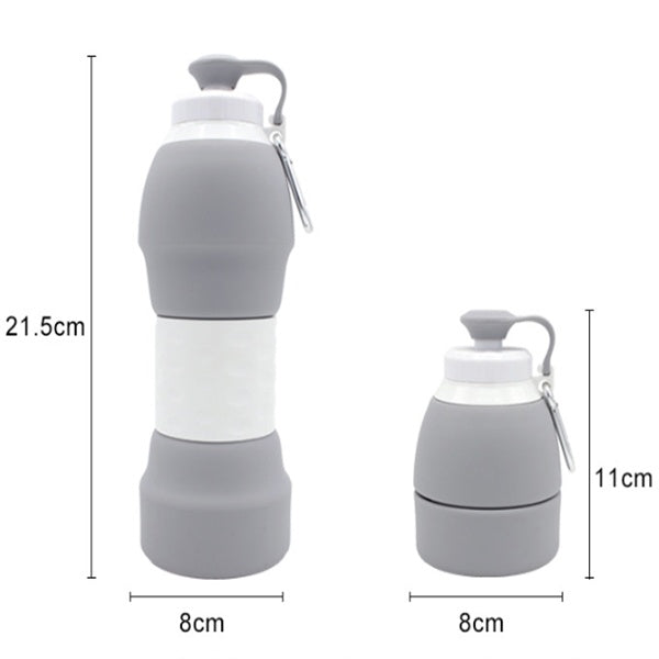FlexiSip Silicone Water Bottle - water bottle by Trendsi | Available at Handbags Specialist Headquarter