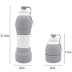 FlexiSip Silicone Water Bottle - water bottle by Trendsi | Available at Handbags Specialist Headquarter