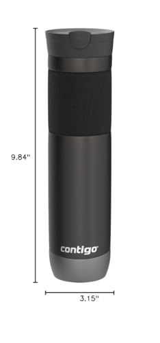 SNAPSEAL Grip Stainless Travel Mug 20oz - Blue/Berry - Water Bottles by Handbags Specialist Headquarter | Available at Handbags Specialist Headquarter