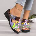 Open Toe Wedge Sandals -  by Trendsi | Available at Handbags Specialist Headquarter