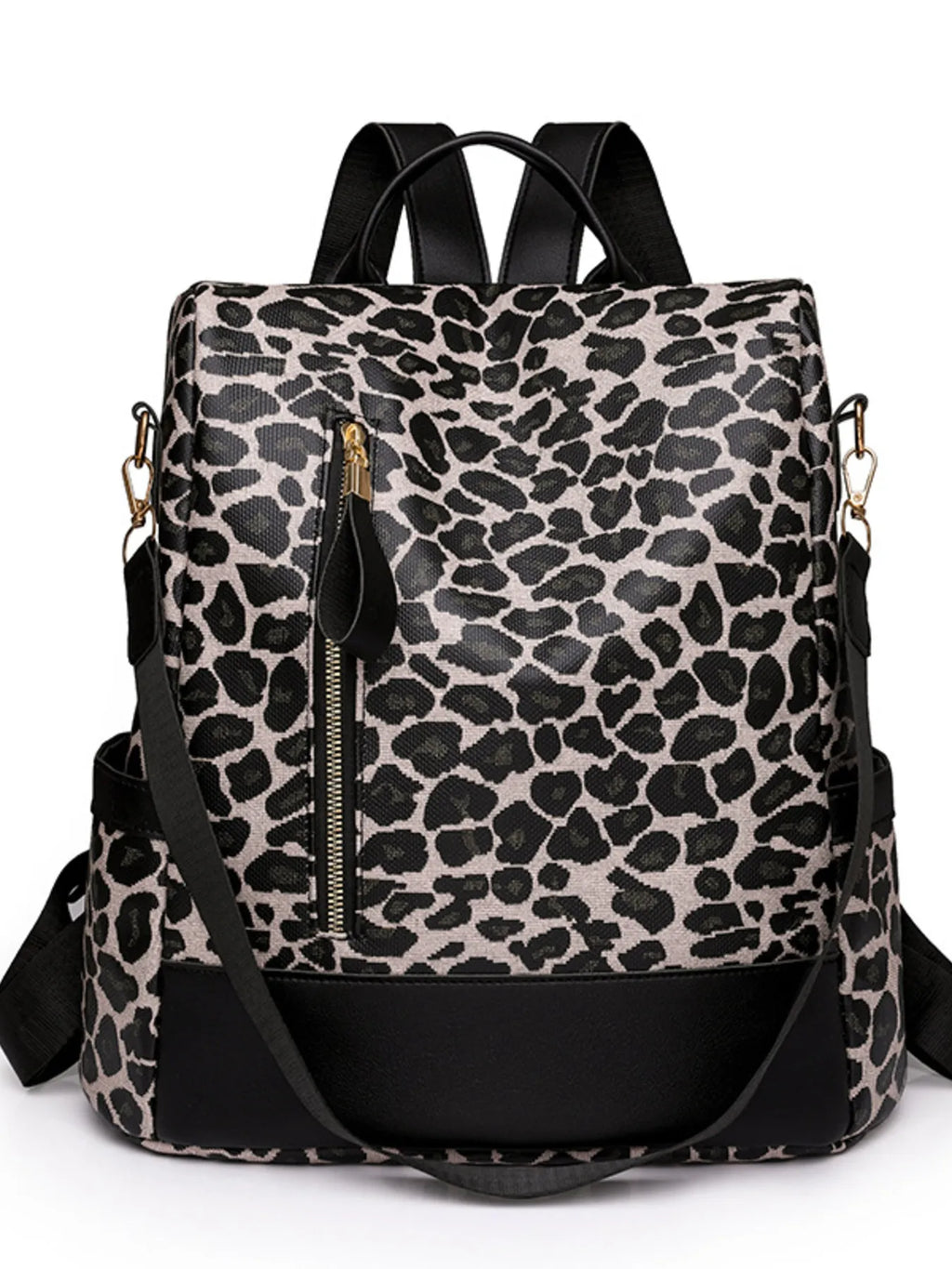 Leopard Print Backpack Bag - Leather Backpack Bag by Trendsi | Available at Handbags Specialist Headquarter