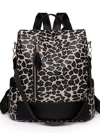 Leopard Print Backpack Bag - Leather Backpack Bag by Trendsi | Available at Handbags Specialist Headquarter