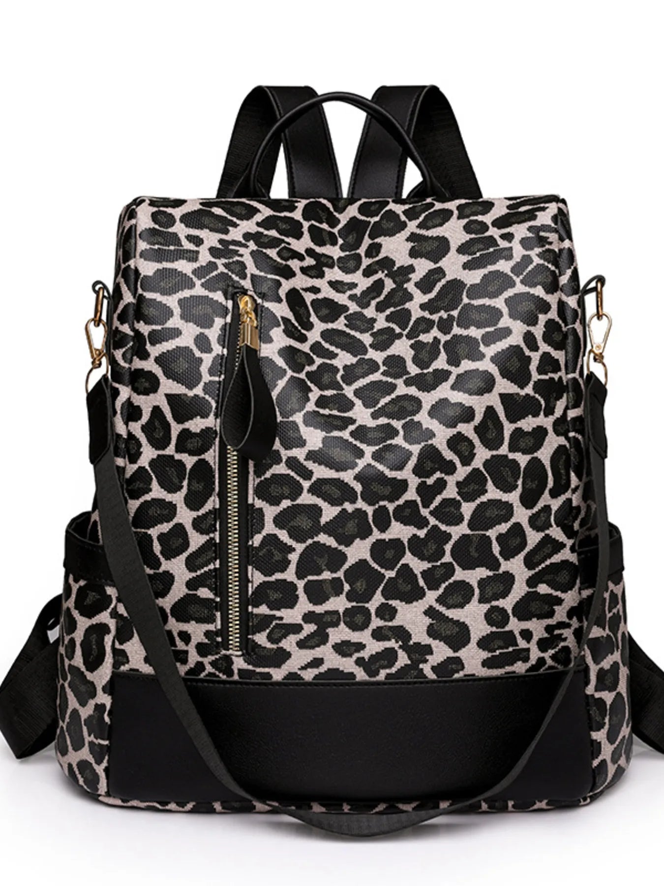 Leopard Print Backpack Bag - Leather Backpack Bag by Trendsi | Available at Handbags Specialist Headquarter