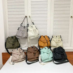 Drawstring Nylon Bucket Bag - Crossbody Bag by Trendsi | Available at Handbags Specialist Headquarter