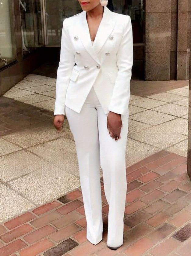 SleekTone High-Waist Commuter Suit Set