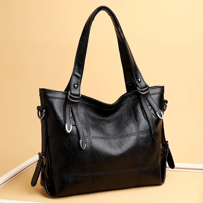PU Leather Medium Handbag - Tote Bag by Trendsi | Available at Handbags Specialist Headquarter
