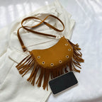 Fringe Detail Crossbody Bag - Handbags by Trendsi | Available at Handbags Specialist Headquarter