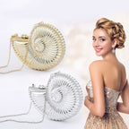 Ladies Conch Fashion Clutch