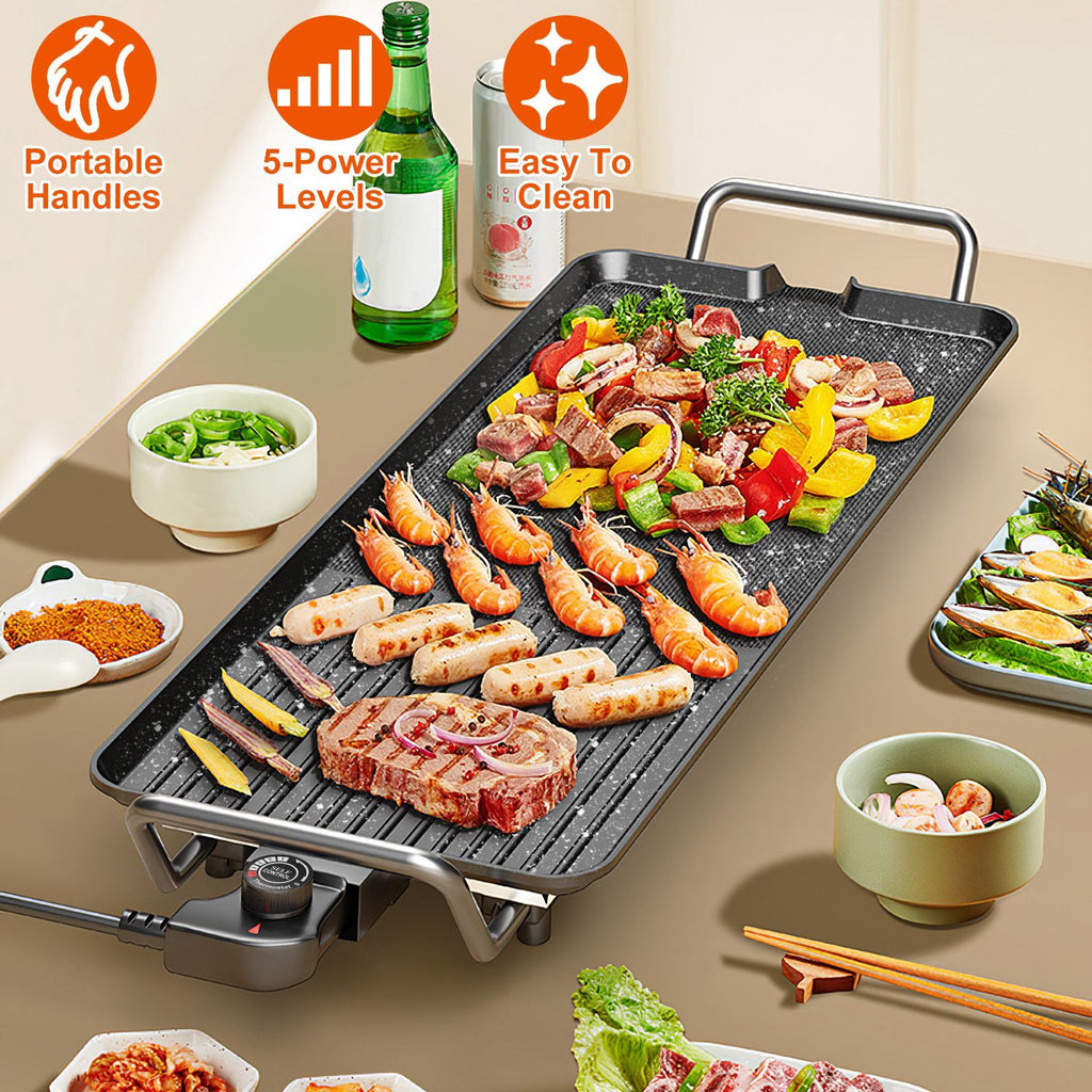 GrillMaster 5000: Indoor/Outdoor Electric BBQ Griddle - appliances by Trendsi | Available at Handbags Specialist Headquarter