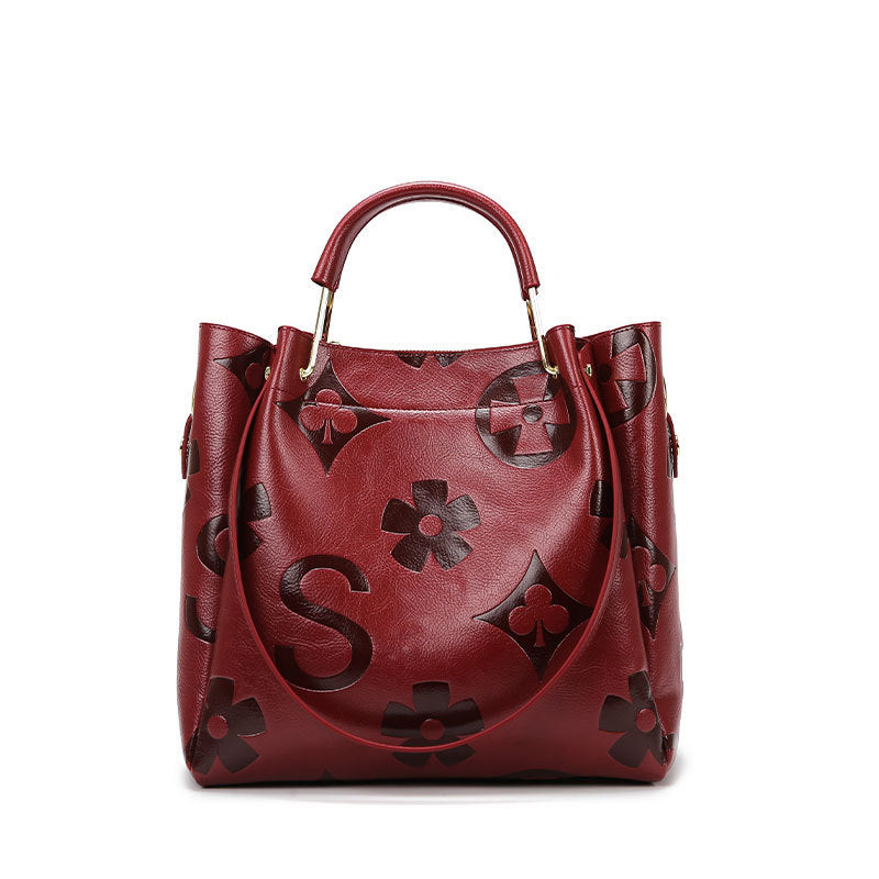 ElegantEra Vintage Large Handbag - Handbags by Trendsi | Available at Handbags Specialist Headquarter