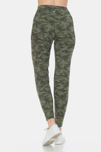 Leggings Depot Camouflage High Waist Leggings - Leggings by Trendsi | Available at Handbags Specialist Headquarter
