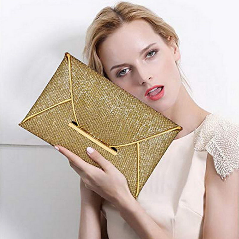Sequin Glitter Evening Clutch Bag