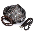 Color contrast casual women's handbag