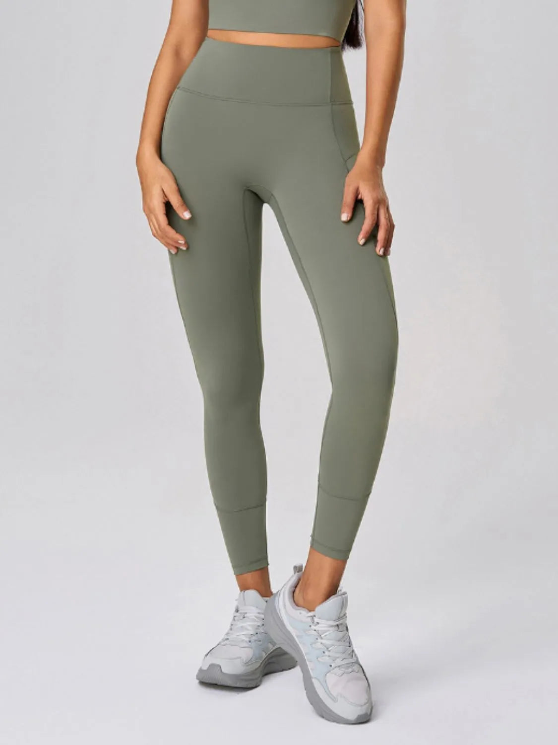 High Waist Active Leggings - Leggings by Trendsi | Available at Handbags Specialist Headquarter