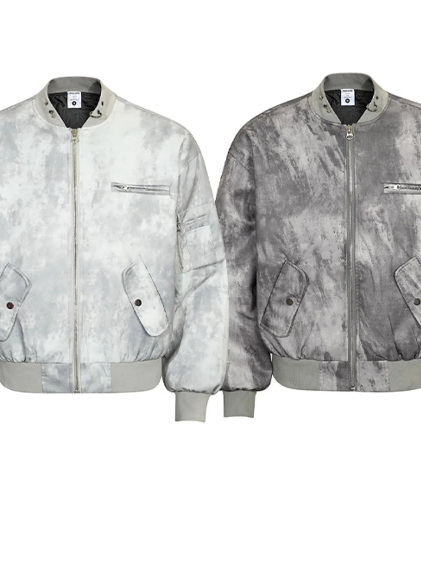 Men's Tie-Dye Zip-Up Bomber Jacket - Men's jackets by Trendsi | Available at Handbags Specialist Headquarter