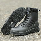 StealthStride Tactical Black Outdoor Boots